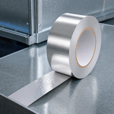 Băng Keo Nhôm Đơn Mặt 25 Micron