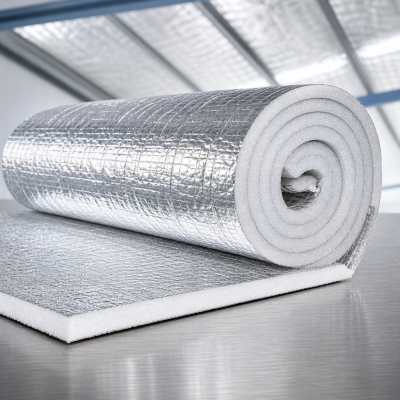 Tấm Foil Nhôm + Xốp PE 4mm Cách Nhiệt